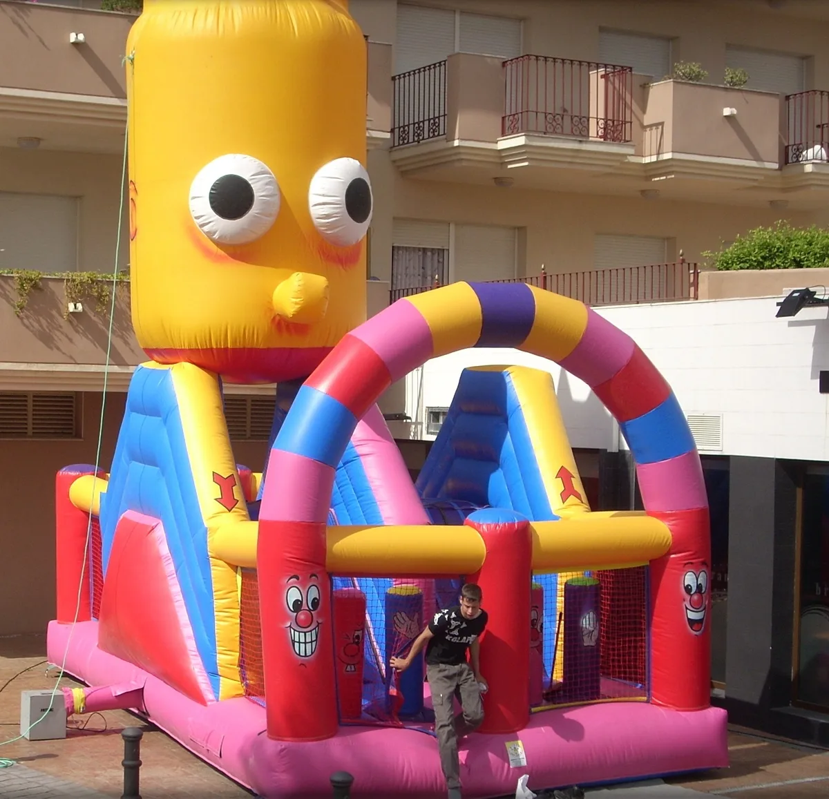 Inflable Bart Simpson