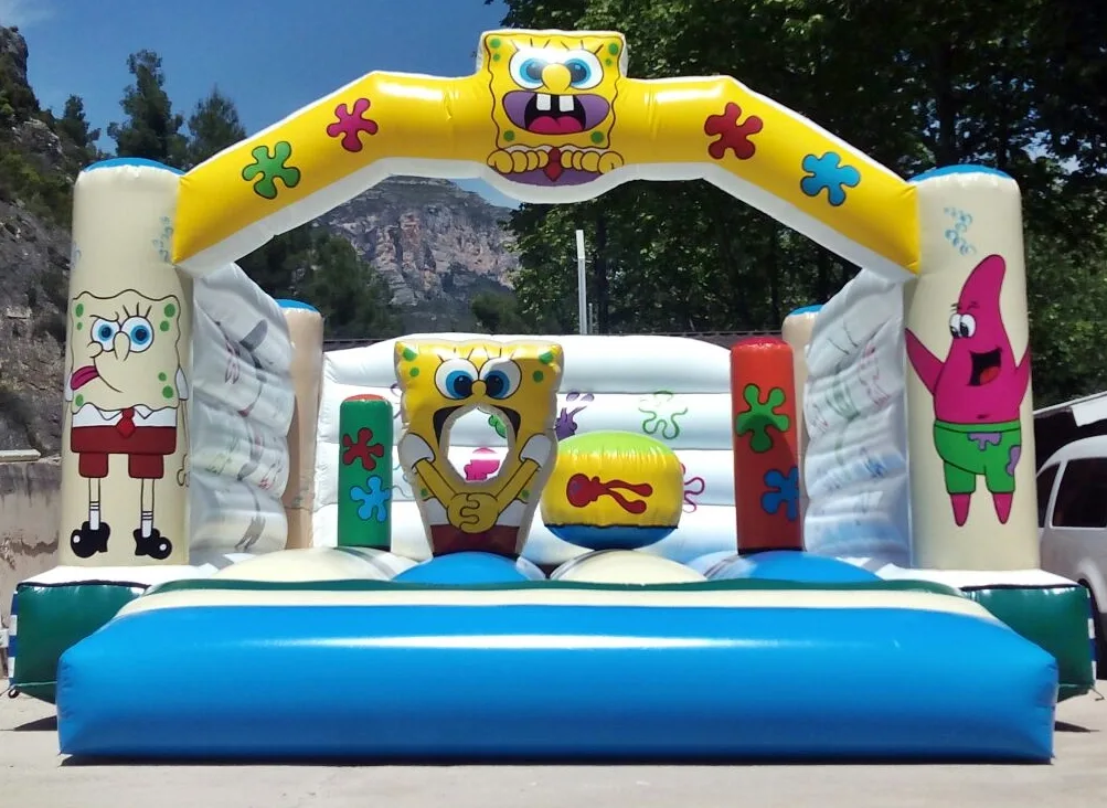 Inflable de Bob Esponja