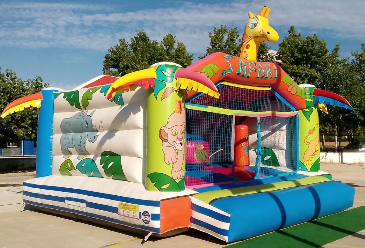 Inflable Girafa Safari