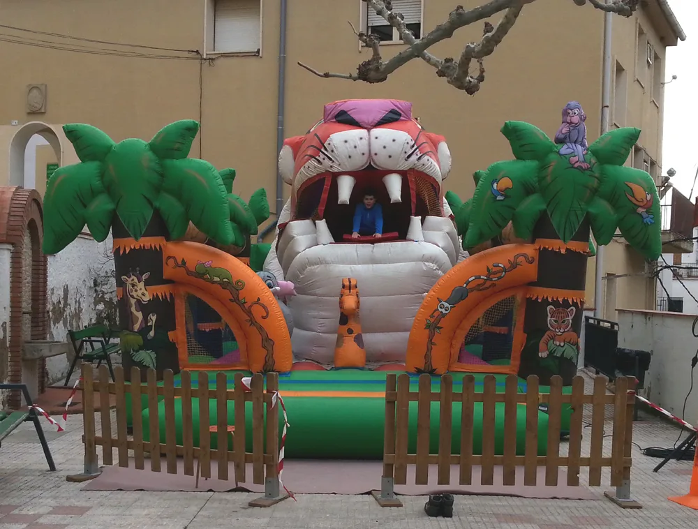 Inflable Tigre Golafre