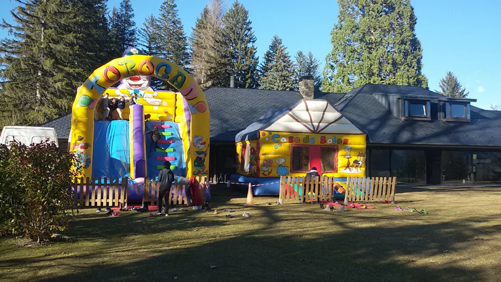 Inflable Tobogan I Casa De Boles
